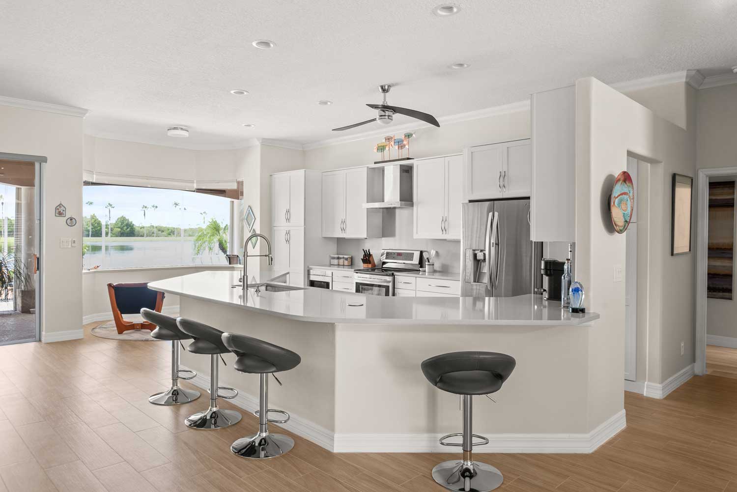 contemporary kitchen remodel in brevard county