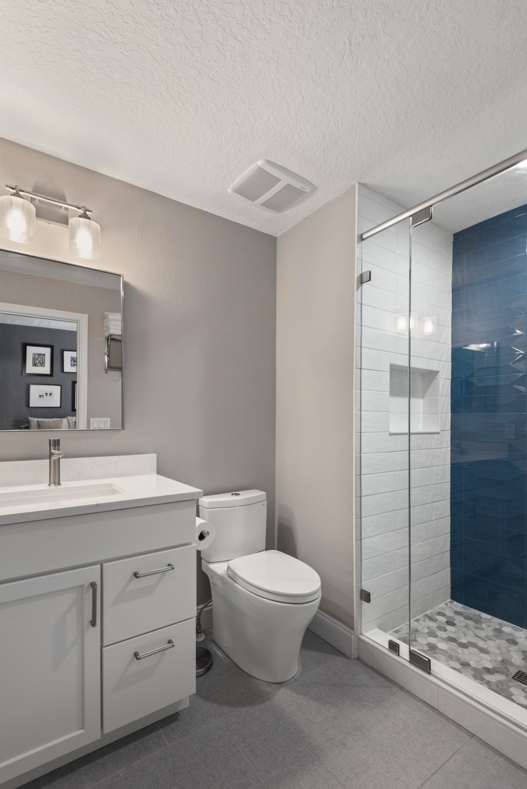 Townhome Transformation: 3 Bathroom Remodels - S&W Kitchens