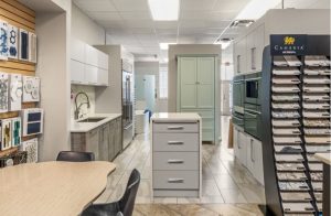 s-and-w-kitchens-inside-melbourne-kitchen-selection-boards Inside S&W Kitchens Melbourne showroom kitchen layout