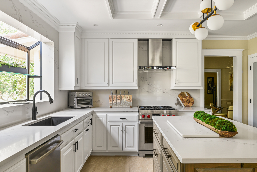 S&W Kitchens cabinet reface with painting