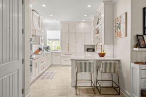 Tiago Circle kitchen remodel traditional white